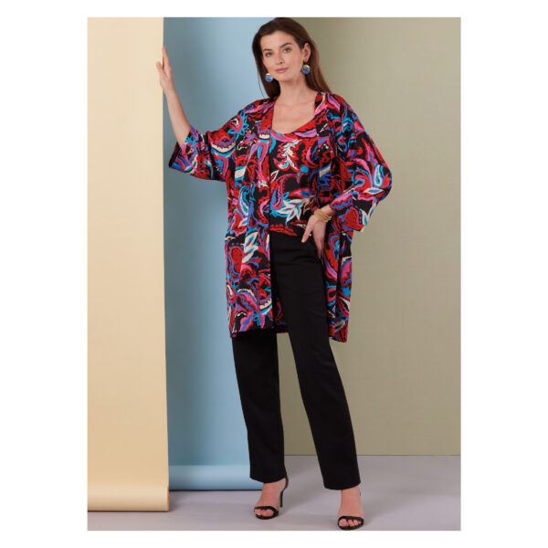 Butterick Schnittmuster - B7001 - Damenset aus Hose, Top und leichter Jacke – Bild 3