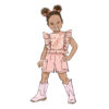 Butterick Schnittmuster - B7004 - Sommerkleid, Bluse und Hose für kleine Mädchen – Bild 4