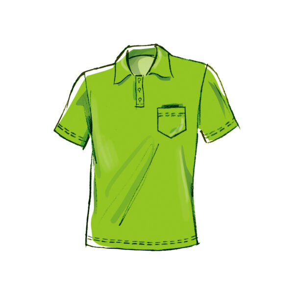 McCalls Schnittmuster M8518 - Herren Shirt, Poloshirt, Herrenhemd – Bild 4