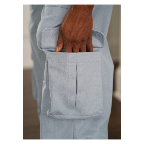 knowME Schnittmuster - ME2087 - sportliche Herrenhose, Herrenjeans, Cargohose – Bild 4