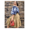 knowME Schnittmuster - ME2093 - Rock mit voluminösen Falten , Carmenbluse – Bild 4