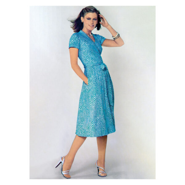 Vogue Schnittmuster V2040 -  sommerliches Wickelkleid – Bild 4