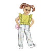 Butterick Schnittmuster - B7004 - Sommerkleid, Bluse und Hose für kleine Mädchen – Bild 5