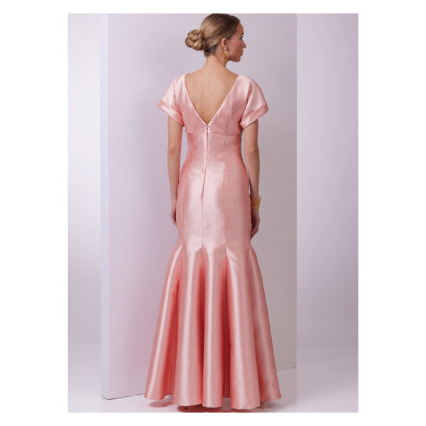 Vogue Schnittmuster - V2027 - ausgefallenes Abendkleid, Godetfalten – Bild 5