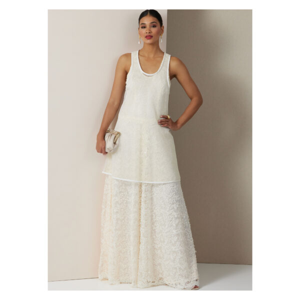 Vogue Schnittmuster V2028 - festliches Spitzenkleid – Bild 5