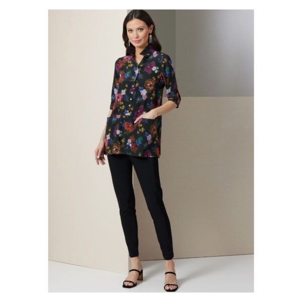 Vogue Schnittmuster - V2030 - Tunika, Bluse mit Knopfleiste – Bild 5