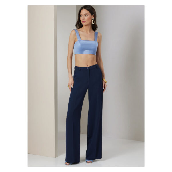 Vogue Schnittmuster - V2037 - elegante Damenhose, Top und lange Bluse – Bild 5