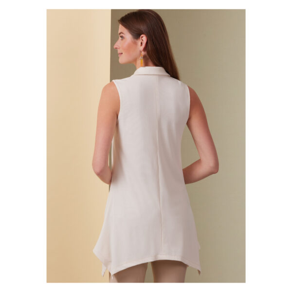 Butterick Schnittmuster - B6997 - Zipfelbluse mit mit kleinem Hemdkragen – Bild 6