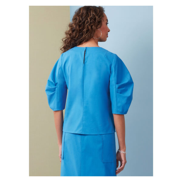 Butterick Schnittmuster - B7002 - Bluse, Hose, Rock, schlichte Eleganz – Bild 6
