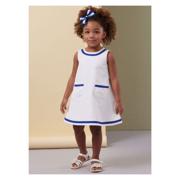 Butterick Schnittmuster - B7003 - Schürzenkleid für Kleinkind – Bild 6