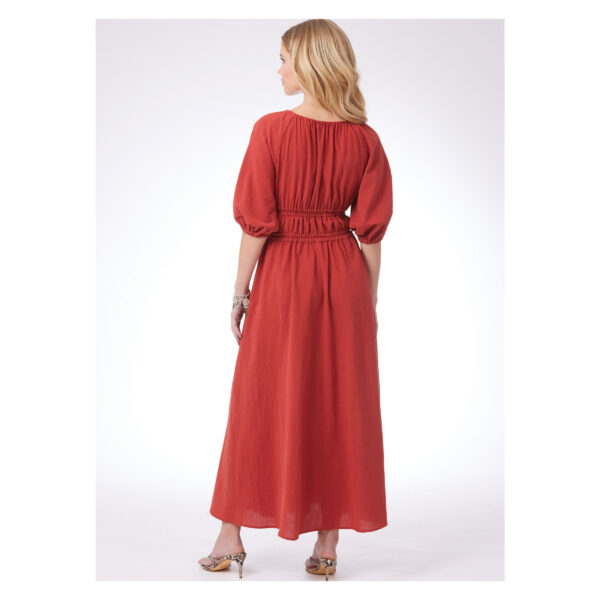 McCalls Schnittmuster M8507 - legeres Sommerkleid mit Gummizug in der Taille – Bild 6