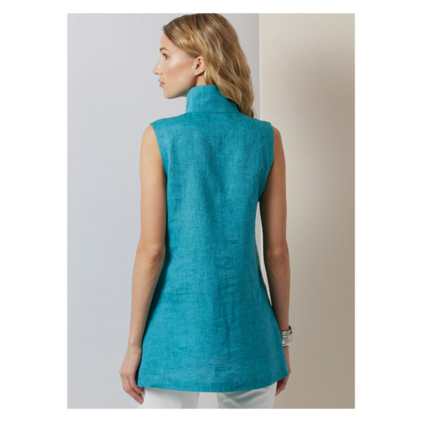 Vogue Schnittmuster - V2030 - Tunika, Bluse mit Knopfleiste – Bild 6
