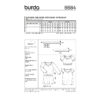 Burda Style Schnittmuster - Bluse - Kleid - Carmenbluse & Carmenkleid - Nr. 6684 – Bild 7