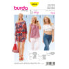 Burda Style Schnittmuster - Bluse - Kleid - Carmenbluse & Carmenkleid - Nr. 6684