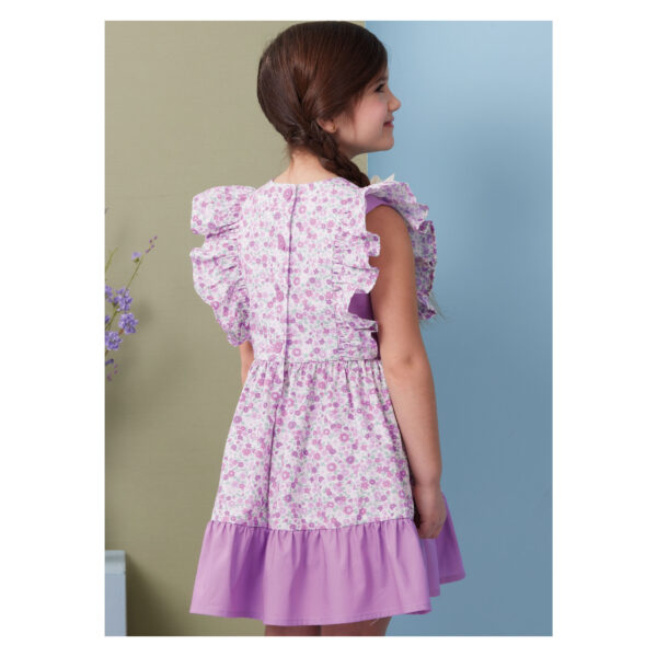 Butterick Schnittmuster - B7004 - Sommerkleid, Bluse und Hose für kleine Mädchen – Bild 7
