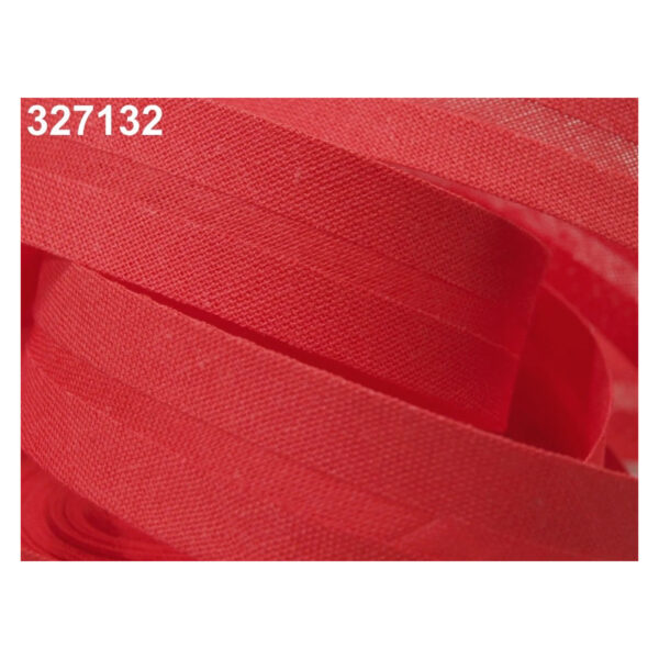 1.25EUR/m - 3m Schrägband, Baumwolle - 30mm - Rottöne – Bild 9