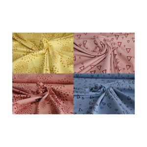 15.40EUR/m, Jersey, Swafing, Veronika, graphische Muster, versch. Farben