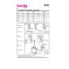 Burda Style Schnittmuster Nr. 5760 - Weihnachtsaccessoires - Weihnachtsdeko – Bild 10