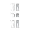 Burda Easy Schnittmuster Nr. 5762 - Leggins - Yoga Leggins - Bikershorts – Bild 11