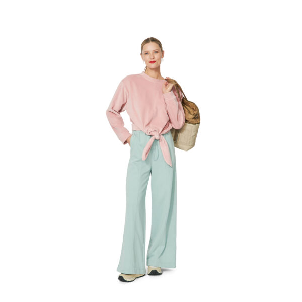 Burda Easy Schnittmuster Nr. 5763 - Shirt - T-Shirt - Knotenshirt - Sweatshirt – Bild 8