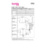Burda Easy Schnittmuster Nr. 5763 - Shirt - T-Shirt - Knotenshirt - Sweatshirt – Bild 12