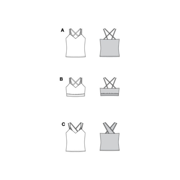 Burda Easy Schnittmuster Nr. 5765 - Oberteil - Shirt - Top – Bild 9