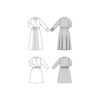 Burda Style Schnittmuster Nr. 5767 - Kleid - Wickeleffekt - Drapee-Effekt – Bild 8
