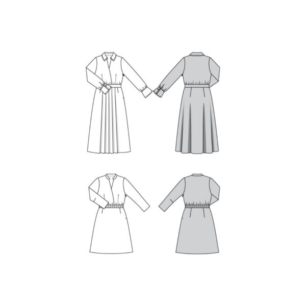 Burda Style Schnittmuster Nr. 5767 - Kleid - Wickeleffekt - Drapee-Effekt – Bild 8