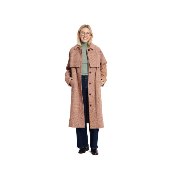Burda Style Schnittmuster Nr. 5769 - Mantel - Jacke - Cape-Effekt – Bild 2