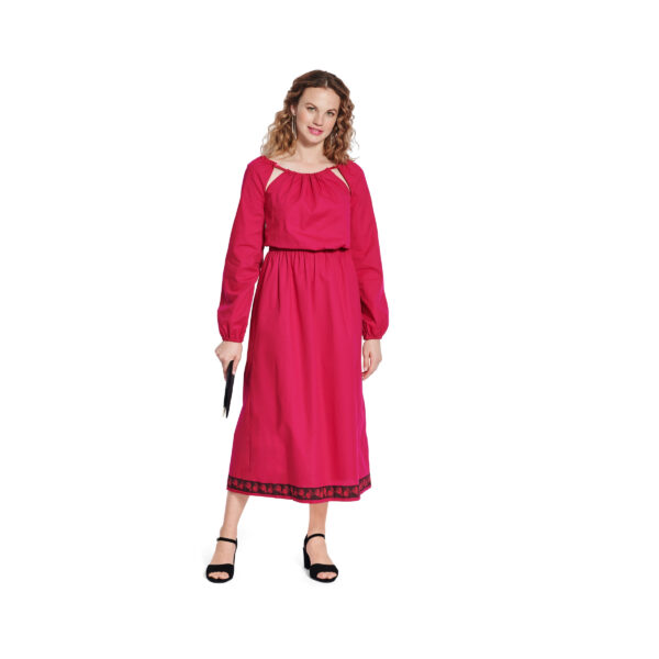 Burda Easy Schnittmuster Nr. 5772 - Kleid - Party-Kleid - Raglanärmel – Bild 7