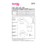 Burda Easy Schnittmuster Nr. 5774 - Shirt - T-Shirt - Longsleeve - Rolli – Bild 10