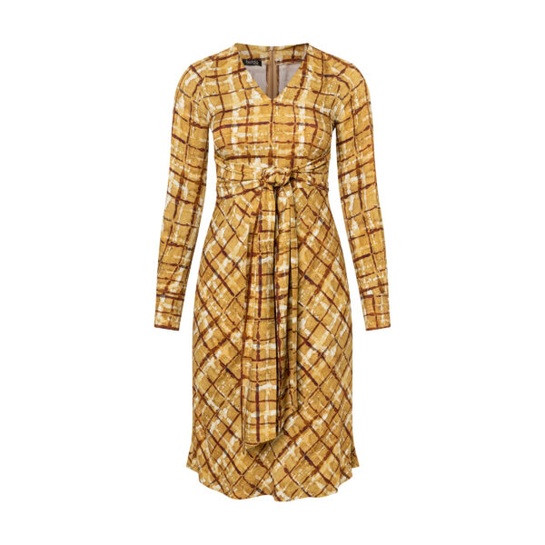 Burda Style Schnittmuster Nr. 5777 - Kleid - V-Ausschnitt - Gürtel - Bindeband – Bild 3