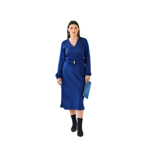 Burda Style Schnittmuster Nr. 5777 - Kleid - V-Ausschnitt - Gürtel - Bindeband – Bild 5