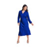 Burda Style Schnittmuster Nr. 5777 - Kleid - V-Ausschnitt - Gürtel - Bindeband – Bild 6