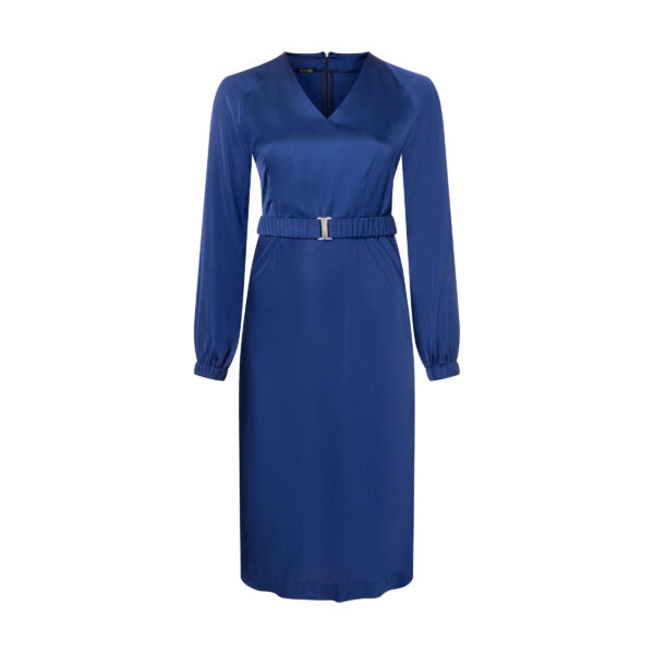 Burda Style Schnittmuster Nr. 5777 - Kleid - V-Ausschnitt - Gürtel - Bindeband – Bild 7