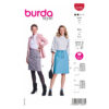 Burda Style Schnittmuster Nr. 5779 - Rock - Bleistiftrock - Cargo-Taschen
