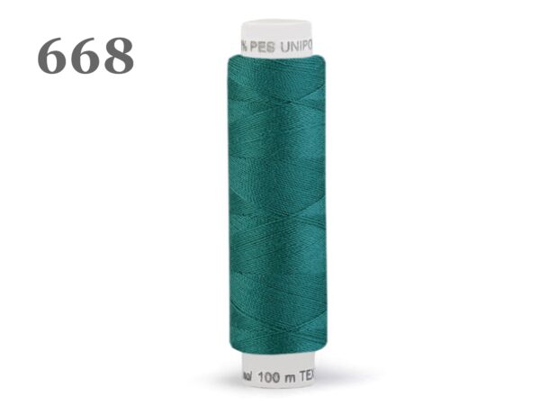 1 Spule - 100m - Polyester Nähgarn - TEX 14x2 - Unipoly 120 - verschiedene Farben – Bild 21
