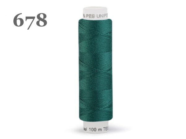 1 Spule - 100m - Polyester Nähgarn - TEX 14x2 - Unipoly 120 - verschiedene Farben – Bild 24