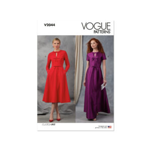Vogue Schnittmuster V2044 - Kleid - Abendkleid, Maxikleid