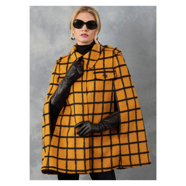 Vogue Schnittmuster V2054 - Cape für Damen in zwei Längen – Bild 2