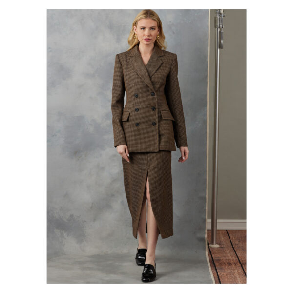 Vogue Schnittmuster - V2056 - Kostüm, Blazer mit Rückenfalte – Bild 2