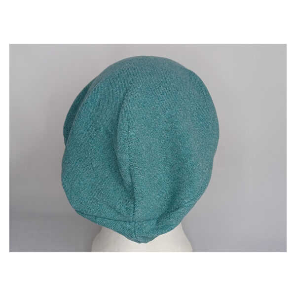 Beanie - Mütze - weicher Strickstoff -  Strick - Petrol – Bild 3