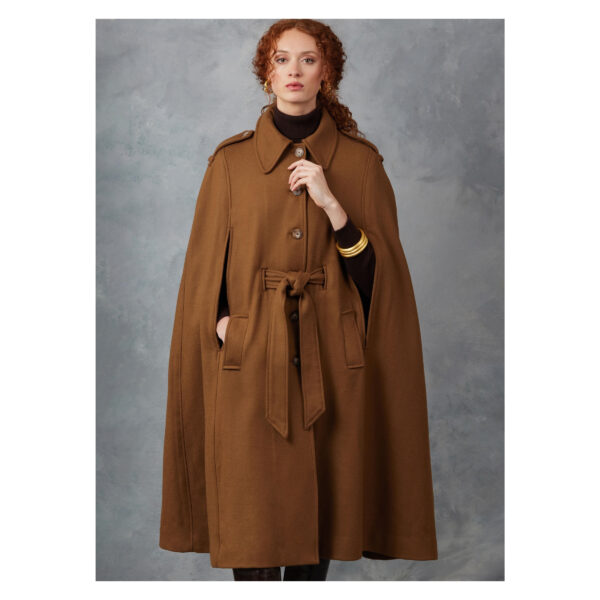Vogue Schnittmuster V2054 - Cape für Damen in zwei Längen – Bild 3