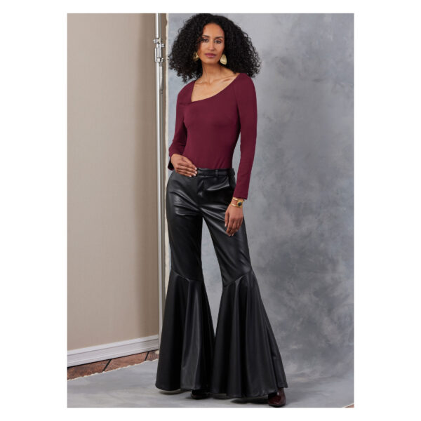 Vogue Schnittmuster - Vintage - V2049 - Damenbody mit ausgefallenem Ausschnitt – Bild 5