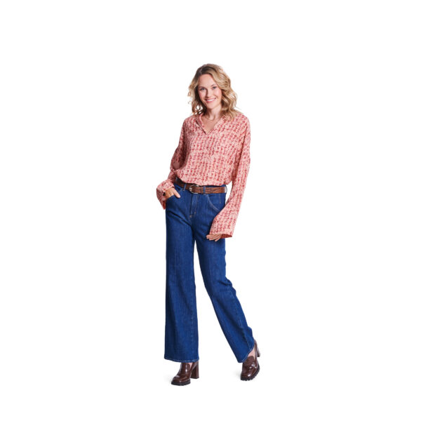 Burda Style Schnittmuster Nr. 5780 - Bluse - Ausschnittschlitz - raffiniert – Bild 2