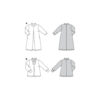 Burda Style Schnittmuster Nr. 5782 - Kleid und Shirt - Stehkragen - Kellerfalte – Bild 7