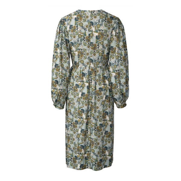 Burda Style Schnittmuster Nr. 5784 - Kleid - voluminöse Ärmel - Wickeloptik – Bild 7