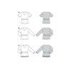 Burda Easy Schnittmuster Nr. 5786 - Shirt - T-Shirt - Longsleeve - elegant – Bild 9