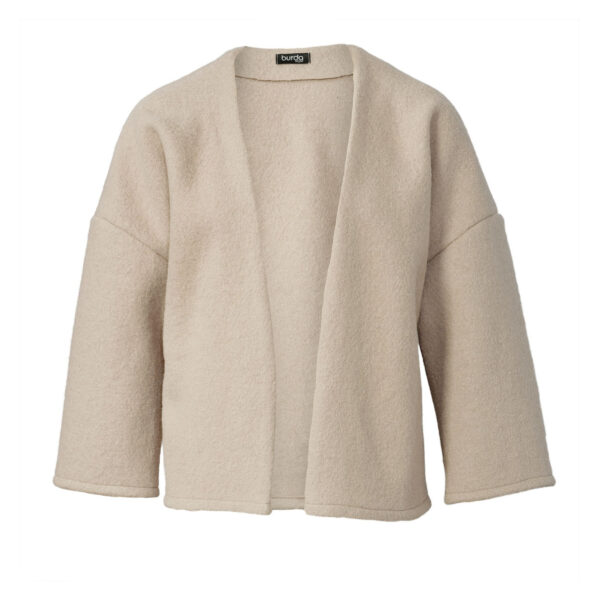Burda Easy Schnittmuster Nr. 5787 - Jacke und Mantel - Lodenjacke - Lounge Coat – Bild 3