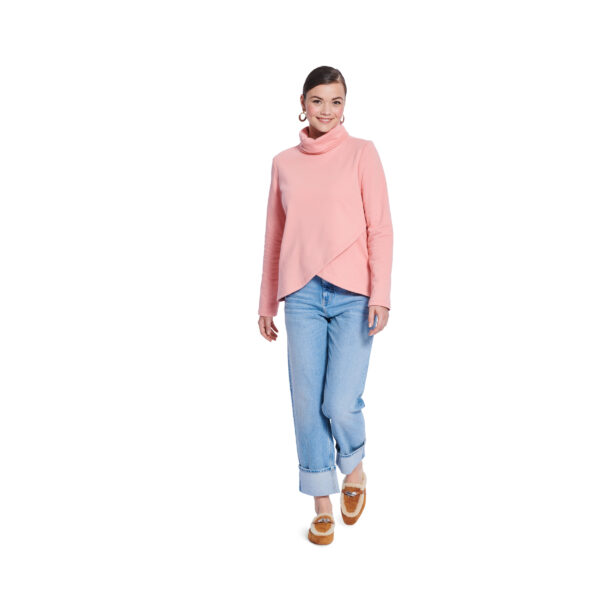 Burda Easy Schnittmuster Nr. 5790 - Pullover - Sweatshirt - Rollkragenpullover – Bild 6